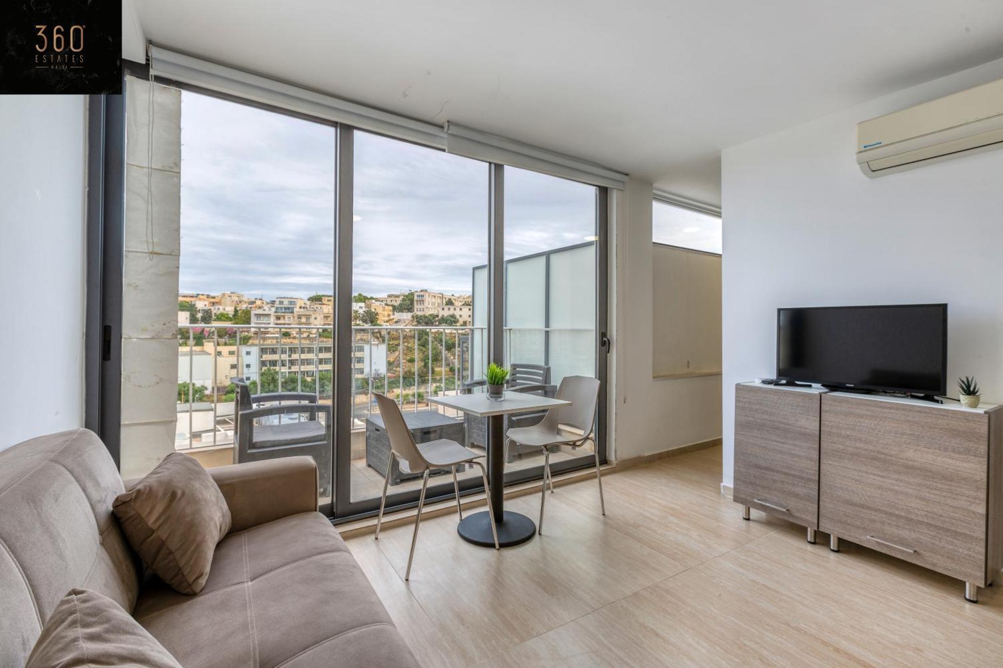 1br Penthouse With Prvt Balcony In St Julians By 360 Estates * San Ġiljan